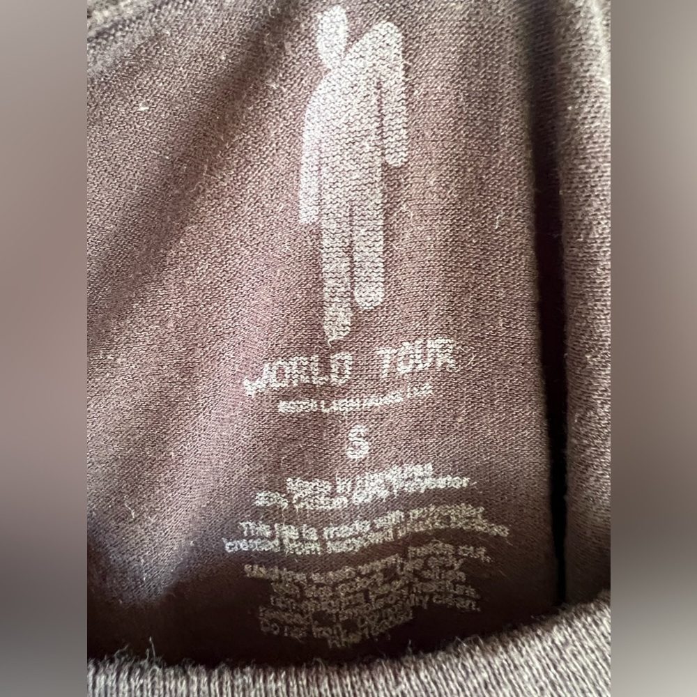 Billie Eilish Stay Home World Tour Concert Tee Shirt Unisex Black/Neon Green S - Picture 3 of 3